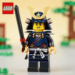 a lego of samurai kenshin jimura