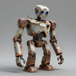 broken rusty dirty robot withered trending in artstation 4 k 8 k hd high detail smooth