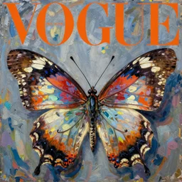 butterfly wings butterfly wings butterfly wings butterfly wings butterfly wings, vogue women's fashion beauty celebrity magazine, ilya kuvshinov, john singer sargent, impressionist oil painting, trending on artstation, intricate