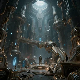 dreams from the underground metaverse, exquisite, volumetric lighting, 8 k octane beautifully detailed render, post - processing, extremely hyper - detailed, intricate, epic composition, cinematic lighting, masterpiece, trending on artstation, beautiful cinematic light
