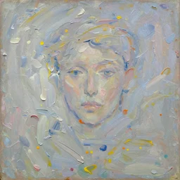 oil paint impasto relief, multi layered abstract texture thick brush marks, some splattered paint, in the style of monet and frank auerbach