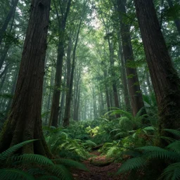 a fabulous, otherworldly forest in a wonderful fantasy world, ultrarealistic, ultradetailed, 8 k