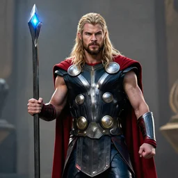 thor holding Mjolnir