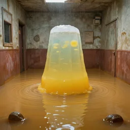 the backrooms flooded with jello