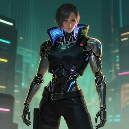 сyberpunk 2 0 7 7 cyborg fan art by artyom turskyi