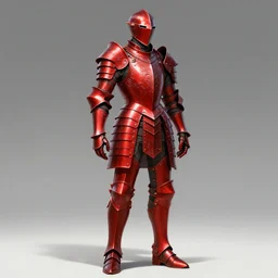 beautiful, digital art of an elegant, intricate, beautiful, red, steel - plate full body armor. artstation, by erak note, tooth wu, neil richards, kan liu, siwoo kim