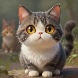 professional digital art of realistic nyan cat by holly storlie, lucy besch, detailed, painting, stunning, wow, epic, detailed, gorgeous, artstation, cgsociety, much wow, much detail