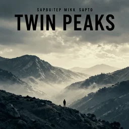 twin peaks movie poster art by mike saputo