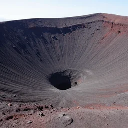 down shot photo of a volcano crater, yaw 6 0 degrees, tele photo lens, backlit, highly detailed, soft ambient lighting, sharp focus, rule of thirds, epic, masterpiece, digital art, artgerm, wlop, arney freytag, rossdraws, frank frazetta, andrei riabovitchev, hd, octane, 4 k