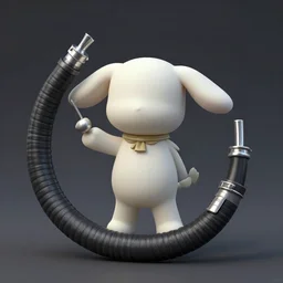 cult of the lamb in a rubber hose style