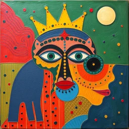 outsider artwork by french painter augustin lesage