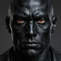 black manta in sopranos, 4 k, highly detailed face, detailed eyes
