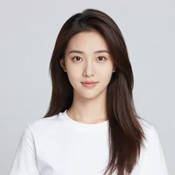 portrait photo of attractive 2 0 years old woman
