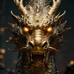 portrait, massive dragon head, glowing eyes, bokeh on background, dramatic lighting, cinematic, establishing shot, extremly high detail, foto realistic, cinematic lighting, post processed, concept art, artstation, matte painting, style by eddie mendoza, raphael lacoste, alex ross