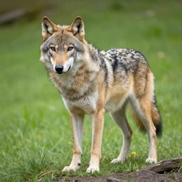Furless wolf