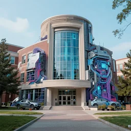 university of tampa, hyperrealism, cyberpunk