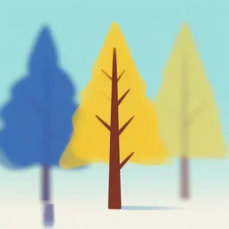tree but minimalistic concept art by frank stella, gilleard james, whalen tom, colorful, vray, depth of field, trending on artstation, minimalism