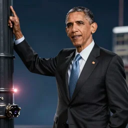 barack obama as a multiverse warrior and traveler, 8 k resolution