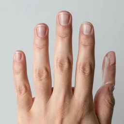 highly detailed picture of human hands with 5 fingers