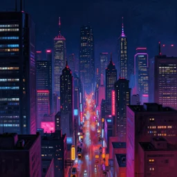 cityscape, neon, blade runner, neuromancer, painted by greg rutkowski, painted by igor kieryluk, high detail, dramatic light, digital art, trending on artstation