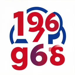 1 9 6 0 s modernist logo icon for gpt, in the style of otl aicher, vignelli, muller - brockmann, red and blue, overlapping letters, helvetica bold typeface, 1 9 6 0 s 1 9 6 8, gpt