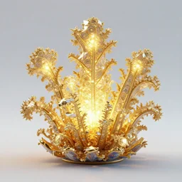 3 d render close up beautiful porcelain patterns glowing games and golden crystal 3 d fractal plant structures veins, fractal details diamond elements, vivid colors, highly detailed, sharp focus, fractal glass, facial elements, ultra detailed, metallic, octane render