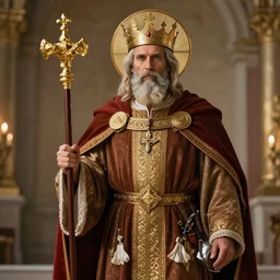 photo of a holy cleric warrior with, highly detailed, 8 k, hdr smooth, sharp focus, high resolution, award - winning photo, dslr, 5 0 mm