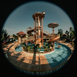 water park backrooms. melanchonic. fish eye