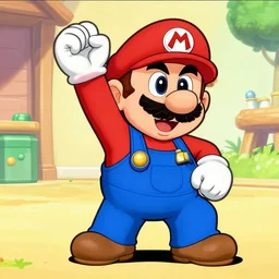 wario in the style of a tin - tin comic