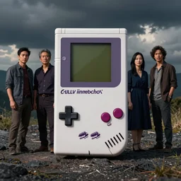 nintendo gameboy by Feng Zhu and Loish and Laurie Greasley, Victo Ngai, Andreas Rocha, John Harris