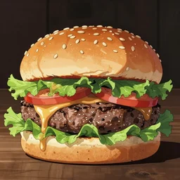 hamburger, Katsuhiro Otomo
