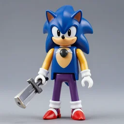 epic professional sonic playmobil figure