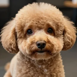 a closeup photorealistic photograph of latte art bichon frise. professional capture, well lit shot. this 4 k hd image is trending on artstation, featured on behance, well - rendered, extra crisp, features intricate detail, epic composition and the style of unreal engine.