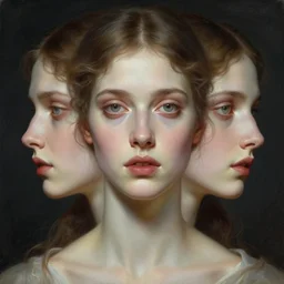 symmetry!! portrait of young woman cursed with ever - increasing physical and mental perfection, slice - of - life, realism, perfect face!! intricate, elegant, highly detailed, digital painting, artstation, concept art, smooth, sharp focus, illustration, art by artgerm and greg rutkowski and alphonse mucha