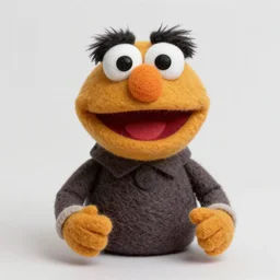 meredith palmer as a muppet. highly detailed felt. hyper real photo. 4 k.