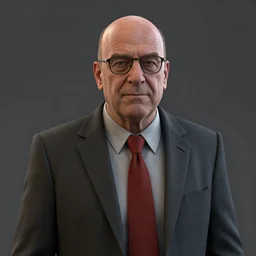 a 1 9 8 0 s 3 d render of saul goodman