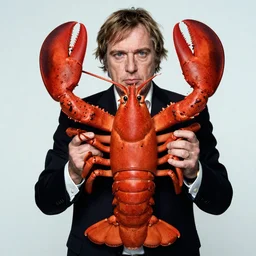 Jordan Peterson as a lobster