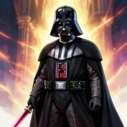 darth vader, as a heartless from kingdom hearts i