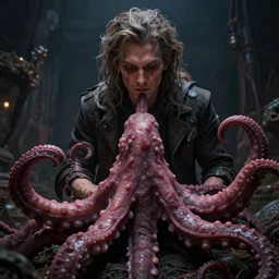 hyperrealistic dslr film still of touched by his noodly appendage by arne niklas jansson, stunning 8 k octane comprehensive 3 d render, perfect symmetry, dim volumetric cinematic lighting, extremely hyper - detailed, extremely lifelike attributes & lifelike texture, intricate, masterpiece, artstation, stunning