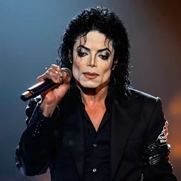 adult michael jackson but black again