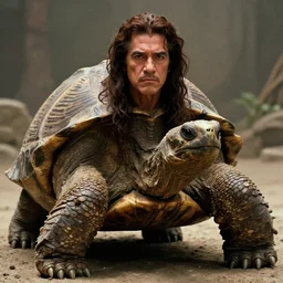 film still of danny trejo as an ancient tortoise human hybrid in a fantasy movie