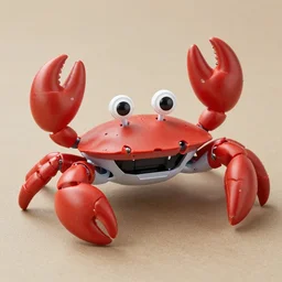 a robotic crab designed by fisher price