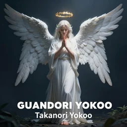 GUI for a program that shows you your guardian angel, by Tadanori Yokoo