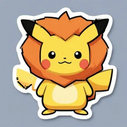 cute miss mascot ha © lionceau ha © lionceau litleo pokemon sticker art, cronobreaker, beeple game icon