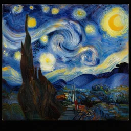 a person, the striking night sky and stars, simple elegant mountains on a beautiful sky, an abstract set of large shapes, colorful, warm contrasting colors, painterly, detailed painting of a landscape, extremely high detail, brush strokes, top view, black background, illustration by ross tran and leonardo da vinci