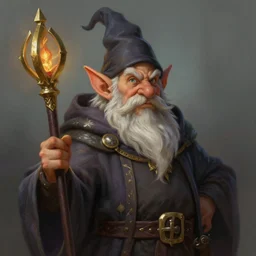 a detailed portrait of a gnome wizard, by greg rutkowski and justin gerard, digital art, realistic painting, very detailed, fantasy, dnd, character design, trending on artstation