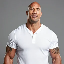 dwayne johnson as aaron judge
