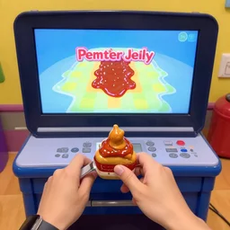 game footage from a peanut butter jelly simulator