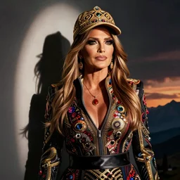 melania trump as a juggalo