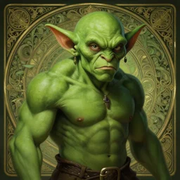 portrait of tony bologna as a goblin, d & d, muscular! green, fantasy, intricate, elegant, highly detailed, digital painting, artstation, concept art, smooth, sharp focus, illustration, art by artgerm and greg rutkowski and alphonse mucha